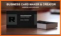 Business card maker & creator related image