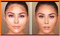 Tutorial on makeup contours related image