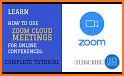 Online Conference Cloud Meetings guide related image