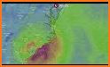 Map - hurricane tracker and radar related image