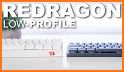 Fierce Red Dragon Keyboard Background related image