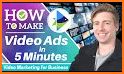 Create ads in just minutes related image