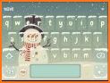Cute Christmas Snowman Keyboard Theme related image