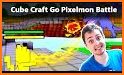 Cube craft go:Pixelmon mod battle related image
