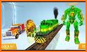 Flying Train Robot Transform related image