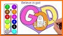 Bible Color - Paint by Number, Free Bible Games related image