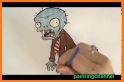 Painting Game Zombie Plant Cartoon Free related image