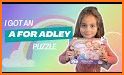 Jigsaw Puzzle A For Adley related image