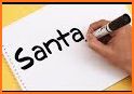 Santa Words related image