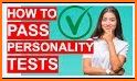 Aptitude test. Personality test games related image