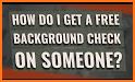 Free Background Checks on People related image