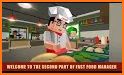 Fast Food Delivery Boy: Burger Maker Games related image