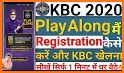 KBC Play Along Game & Registration 2020 related image