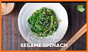 Japanese-Style Spinach related image