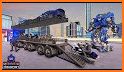US Police Robot Transformation Truck related image