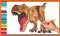 How to draw dinosaurs step by step for kids related image