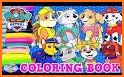 Coloring Book : PAW and Patrol related image