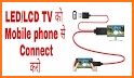 USB Phone Connect to tv & HDMI Connector related image