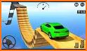 Mega Ramp Stunts Car Games: New Car Stunts Games related image