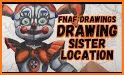 Coloring book for circus baby related image