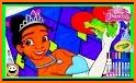 Princess Coloring - Color By number related image