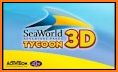 Sea world 3D Fish Theme related image