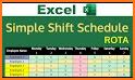 Shift Work Schedule Planner related image