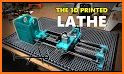 Lathe 3D related image