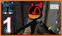 Scary Cartoon Cat : Horror Gangster Crime Cat 3D related image