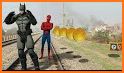 Spider Subway Hero Man related image