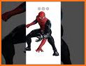 Venom super coloring man hero related image