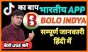 Bolo Indya - Tik Tik Indian Video & Earn Money App related image