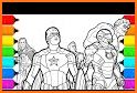 Coloring SuperHero Book Pro related image