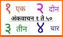 Marathi Numbers 1 to 20 related image
