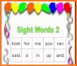 Sight Words 2 Play Word Bingo related image