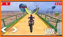 Tricky Bike Stunt Racing Games - New Bike Games 3D related image