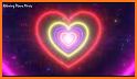 RGB Neon Heart Keyboard Background related image