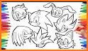 Coloring Sonic Pages related image