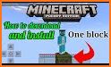 One block survival Minecraft maps. Map for MCPE related image