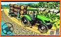Offroad Tractor Trolley Cargo Driving related image