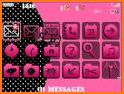 Pink Galaxy Minny Free Keyboard Theme related image