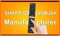 Sharp Smart TV Remote related image