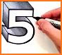 How to Draw Five related image