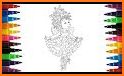 Coloring Book fancy nancy doll - color by number related image
