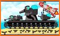 TankCraft: tank battle related image