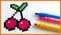 Fruit Pixel Art related image