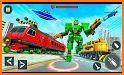 Flying Train Robot Transform related image