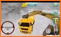 Snow Driving Rescue Plow Excavator Crane Operator related image
