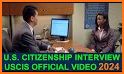U.S. Citizenship Interview Test with audio related image