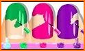 Nail polish game nail art related image